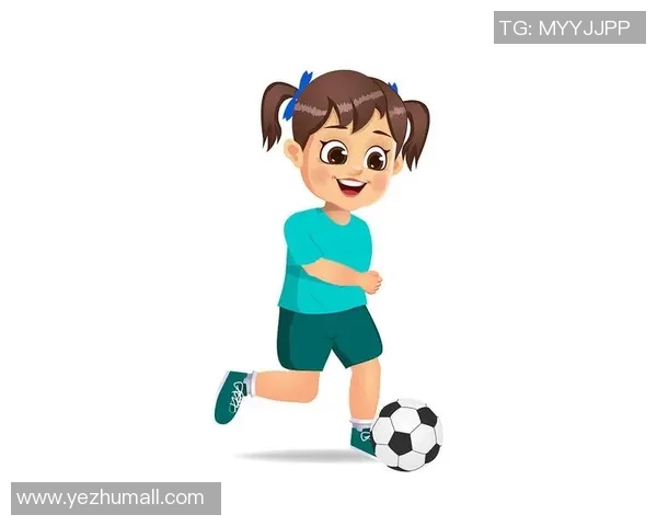 球星时尚穿搭与足球元素结合的女性插画创意展现